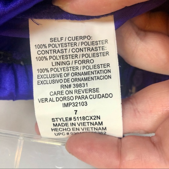 Strapless Cocktail Dress - Picture 7 of 7